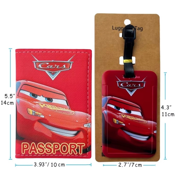 Toy Story Buzz and Woody Passport and Luggage Tag Perfect for Toy Story Fans! - Picture 3 of 4